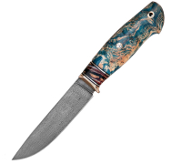 Нож Белка из булатной стали Аносова