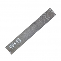 Заготовка для ножа из листовой стали 40х13 размеры: 250х30х2,5 мм.